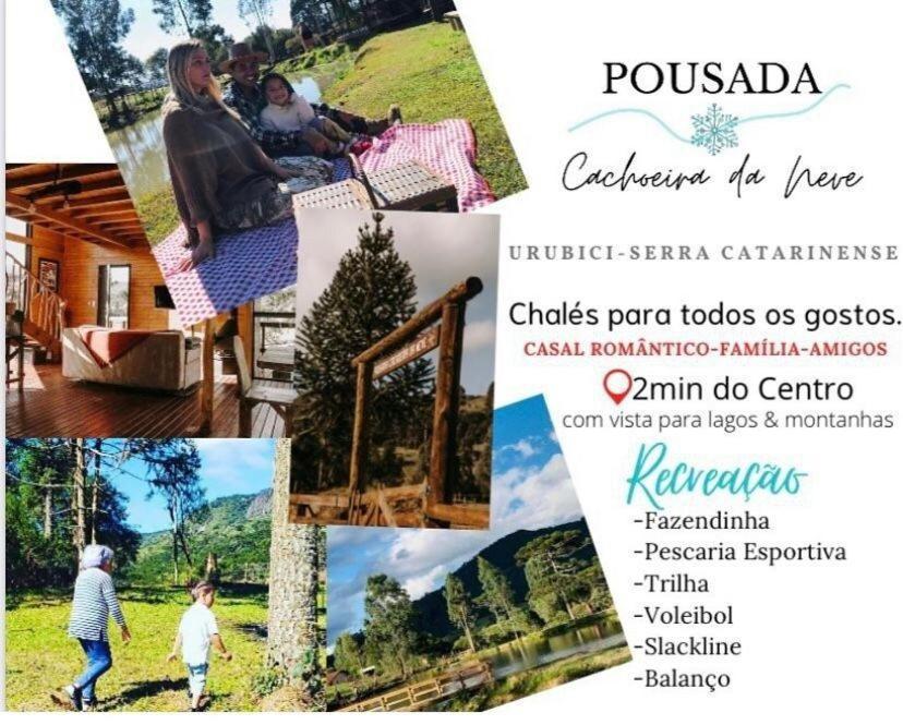 Floresta Secreta- Pousada Cachoeira Da Neve Urubici Kültér fotó